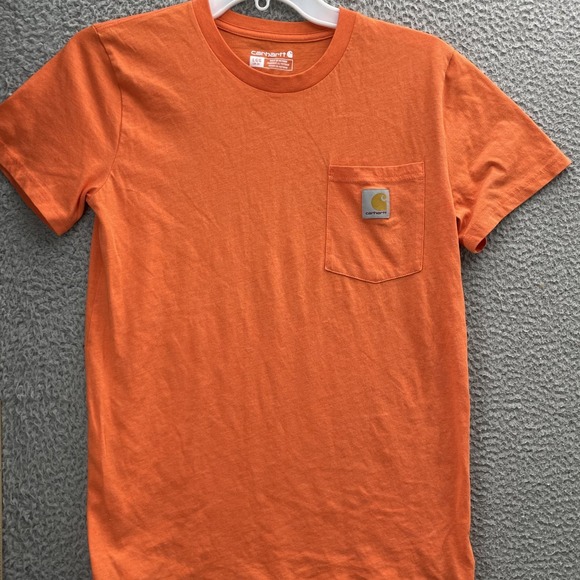 Carhartt Lot (3) T-Shirt Flannel Lined Pant Youth Boy Large 12 Outdoor Camp Hike - Picture 3 of 13